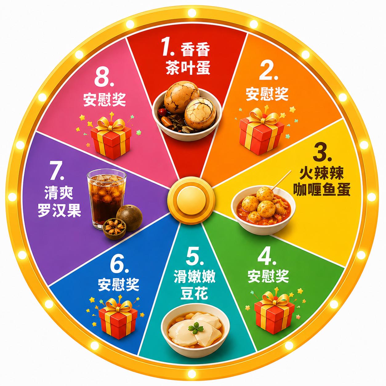 Lucky draw wheel